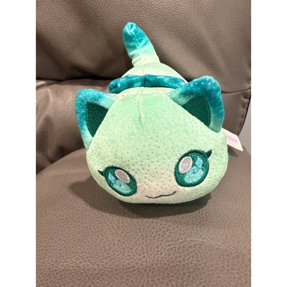 Aphmau Light Green Cat Plush Toy Adorable Stuffed Animal Kawaii Collectible‎